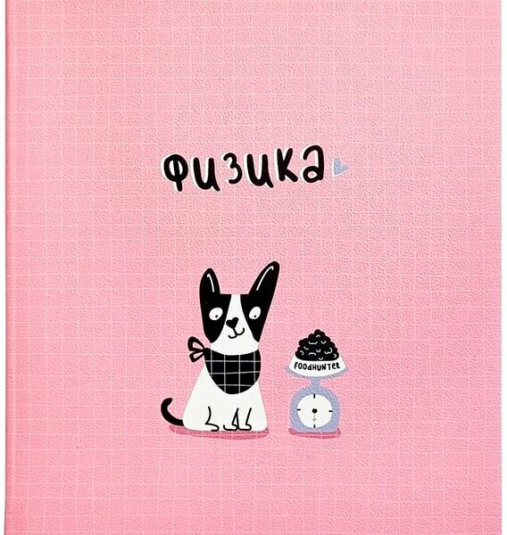 Тетрадь общая Be Smart Pets Физика 165*203мм клетка 48л