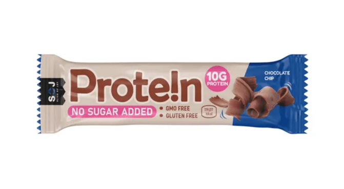 

Батончик SOJ протеиновый Protein bar шоколадные чипсы