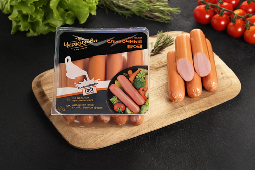 

Сосиски Черкизово Премиум сливочные 450 г