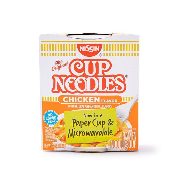 Лапша с курицей, Cup noodles