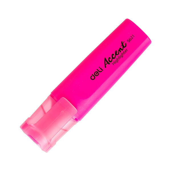 Маркер текстовый Accent Deli розовый артES621