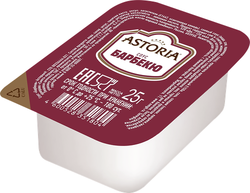 Соус Astoria Барбекю порционный, 25г