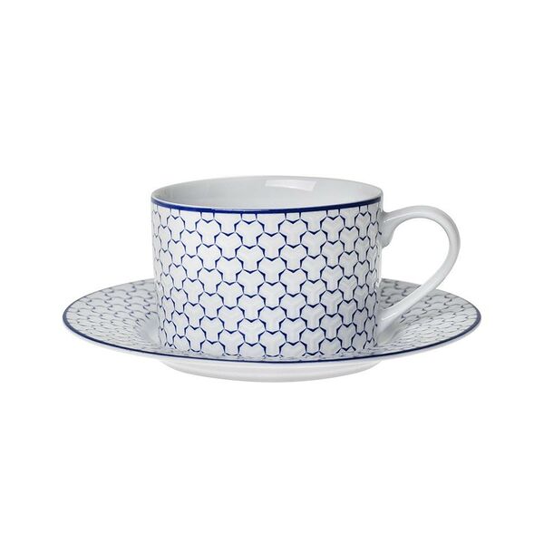 Пара чайная Home Queen Воздушная, 220 мл, фарфор