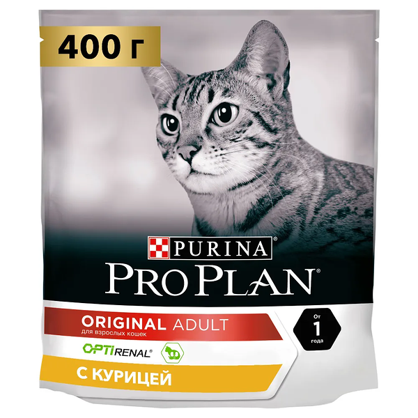 Сухой корм для кошек Pro Plan Optirenal Adult