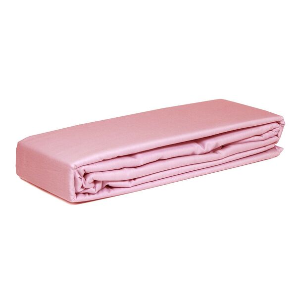 Простыня Picassa, 2-сп, 180х215 см, сатин, гладье, розовый