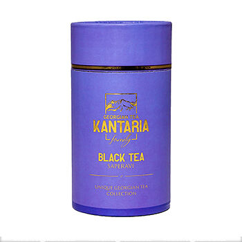 Чай черный KANTARIA Saperavi с виноградом 100г, Грузия