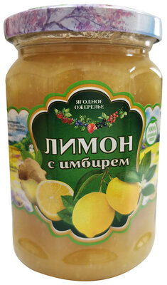 Фрукты протертые Экопродукт Ягодное Ожерелье Лимон с имбирем 350 г