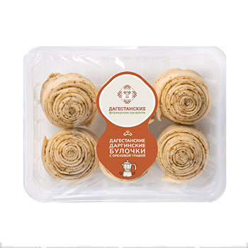 

Булочки даргинские с ореховой травой, заморозка, «Дагестанские фермерские продукты», 250 г, Россия