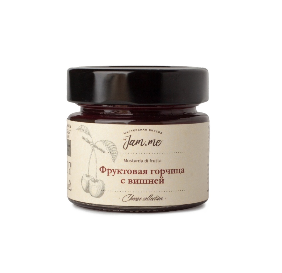 

Горчица фруктовая byJam.me с вишней, 100 г