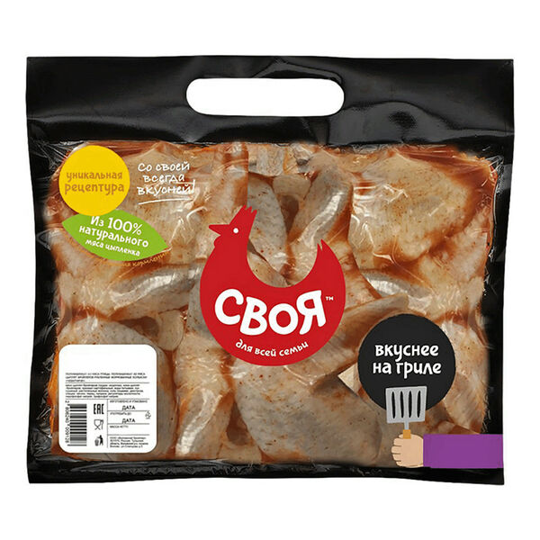 Крылья цыплят-бройлеров Своя По-мексикански 1кг