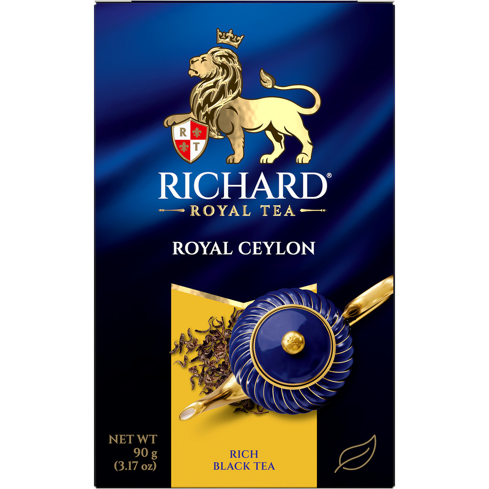 

Чай черный Richard Королевский цейлонский (Royal Ceylon) 90 г