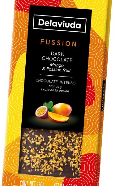 Шоколад Delaviuda горький Манго-Маракуйя 120г