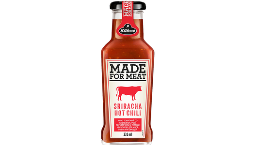 Соус Kuhne томатный острый с перцем чили 235мл