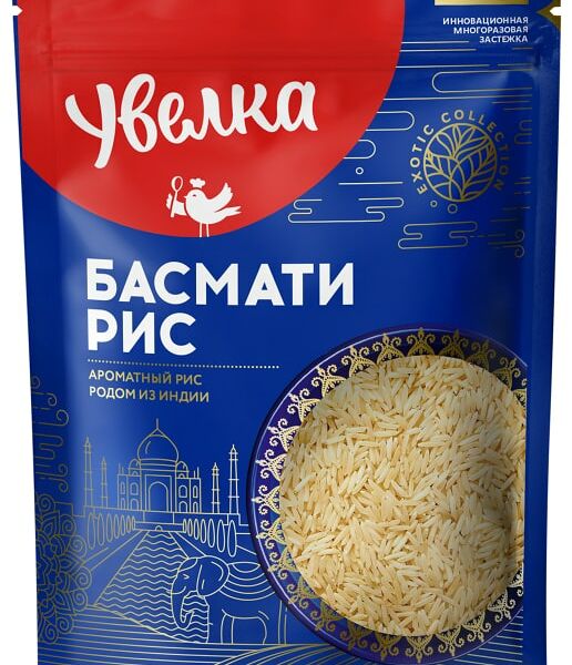 Рис Увелка Коллекция Басмати 500г