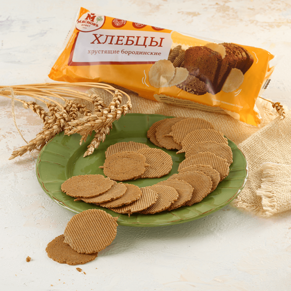 Хлебцы хрустящие бородинские МясновЪ Буфет