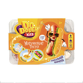 Игрушка DO DOUGH kits в наборе тесто сухое Хотдог 