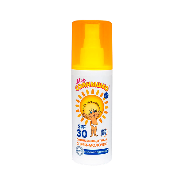 Спрей Моё солнышко детский солнцезащитный SPF 30 100 мл