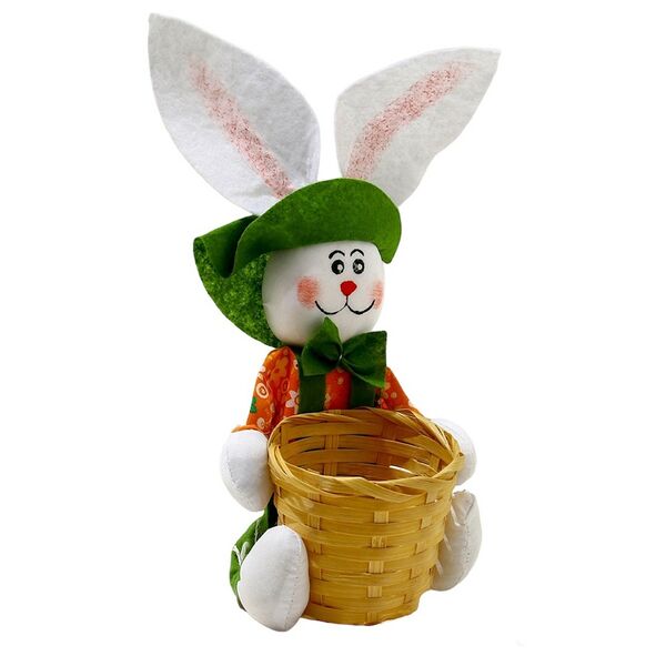 Подставка для цветов Заяц на 1 горшок, 7.5х7.5 см