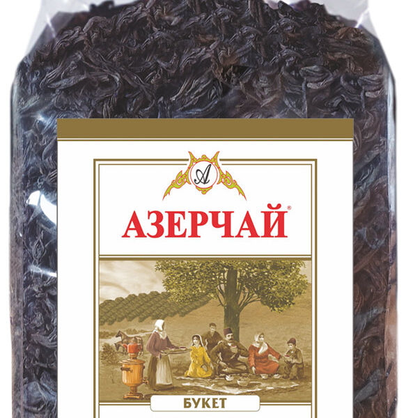 Чай чёрный Азерчай Букет байховый