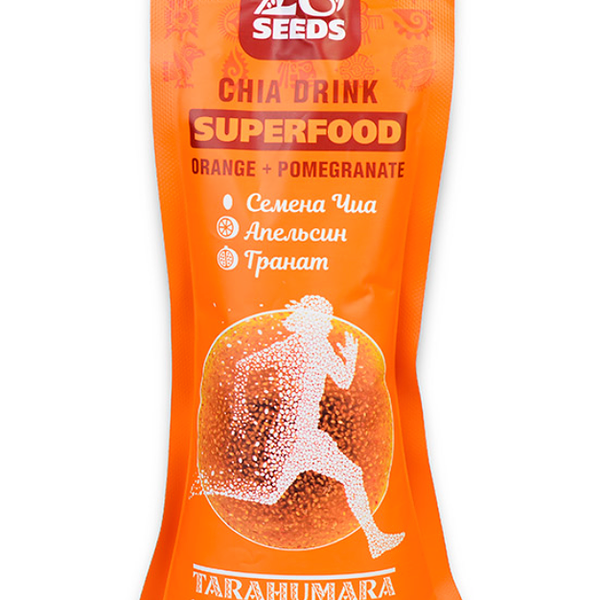 Напиток Чиа Апельсин-Гранат 28 SEEDS СУПЕРФУД 250 мл