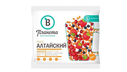 Ягодная смесь «Морс алтайский», «Планета витаминов»