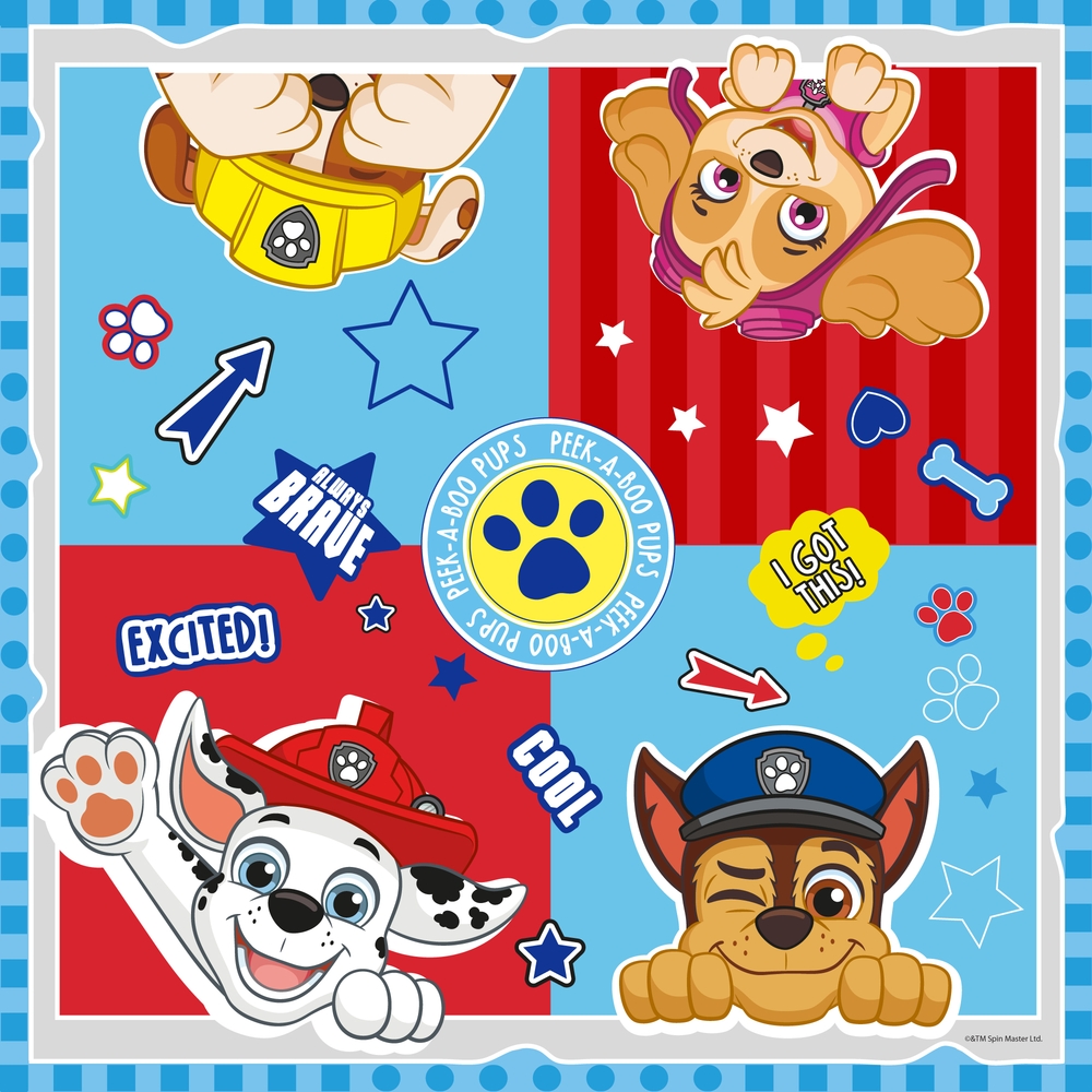 

Салфетки бумажные ND PLAY Щенячий патруль, трехслойные, 20шт