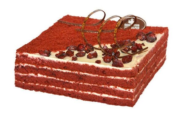 Торт Волгоградский кондитеръ Бордо-бархат