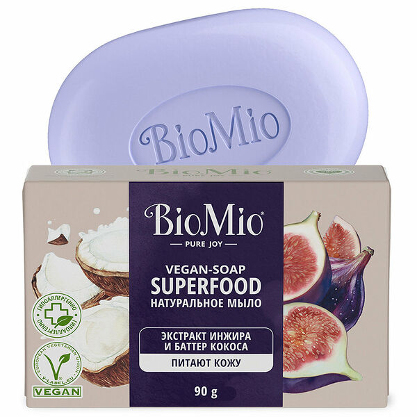Мыло BioMio Bio-Soap инжир/кокос