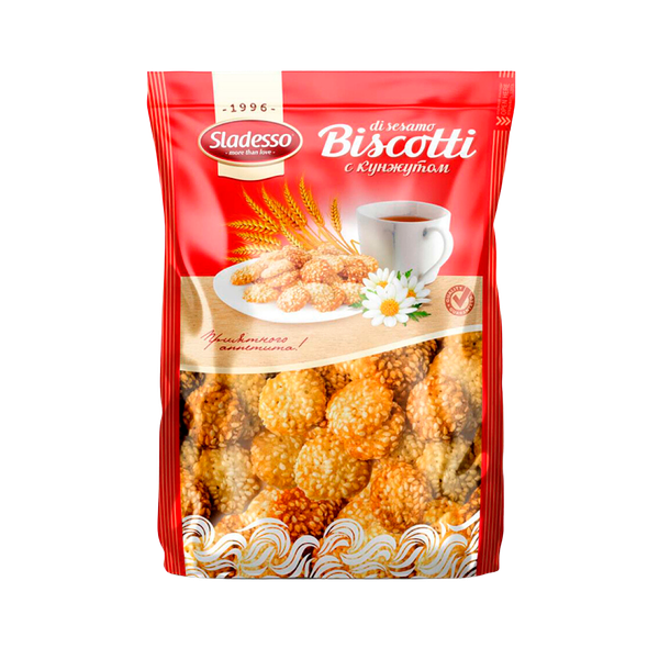 Печенье Sladesso с кунжутом 250 г