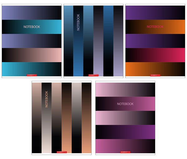 Тетрадь Academy Style в клетку А5, 40 л, в ассортименте 1 шт