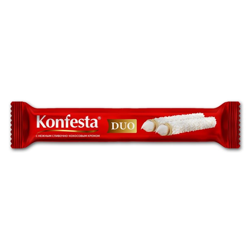 

Конфета вафельная Konfesta со сливочно-кокосовым кремом 36 г
