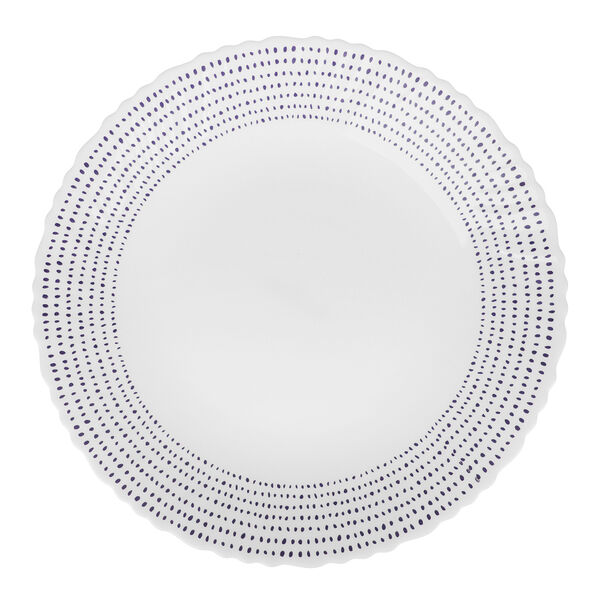 Millimi азуль тарелка подстановочная опаловое стекло 24см