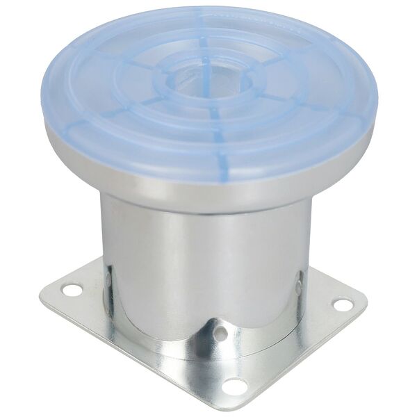 Ножка мебельная Moneta круглая, 50х60 мм, хром