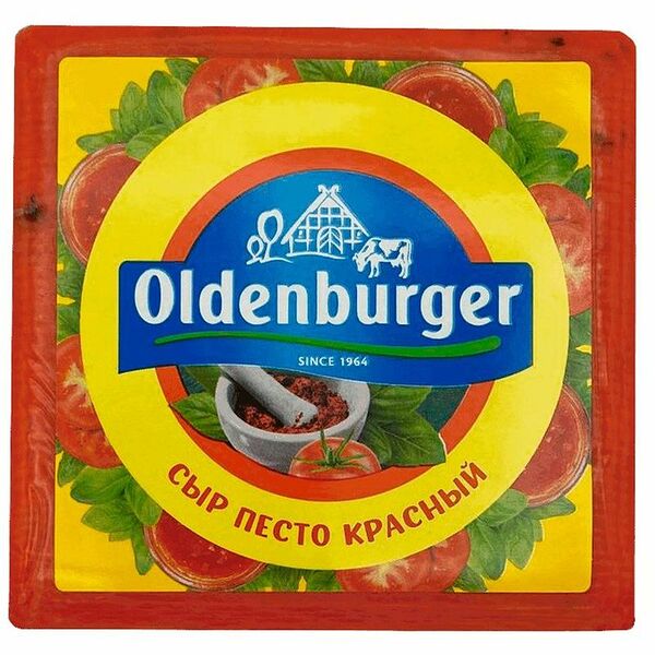 Сыр Oldenburger Песто красный 50%