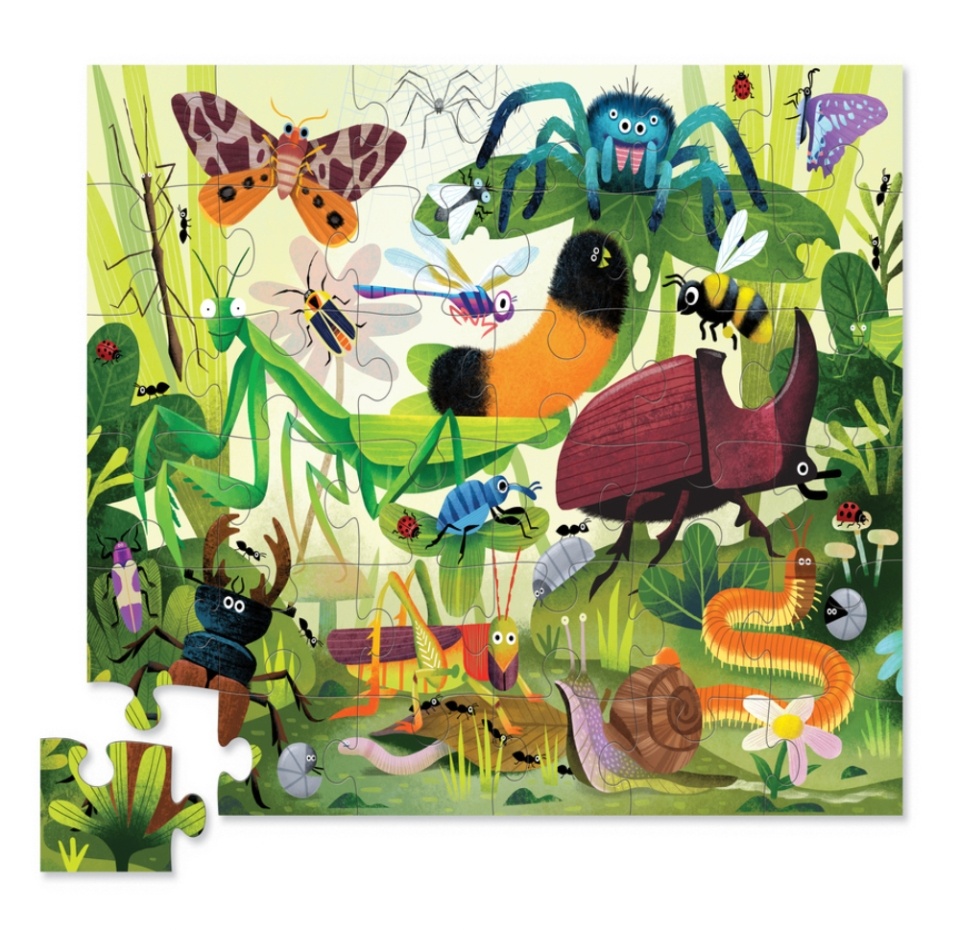 

Пазл Crocodile Creek "Жуки" (36 деталей) 3+ Crocodile Creek Inc