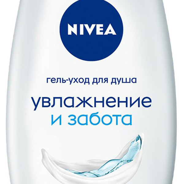 Крем-гель для душа Nivea Нежное увлажнение с ценным маслом миндаля