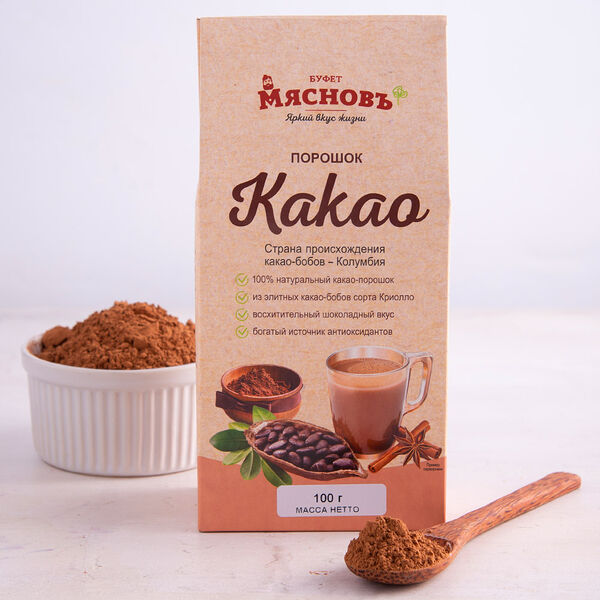Какао-порошок натуральный МясновЪ Буфет от КуулКлевер