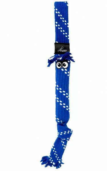 Игрушка Rogz веревочная шуршащая Scrubz большая, синий