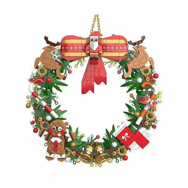 Конструктор JAKI JK5118 Конструктор Рождественский Венок