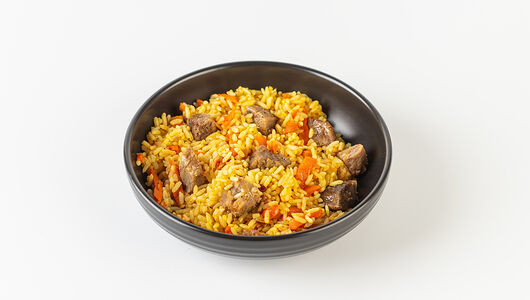 Плов по-узбекски с говядиной