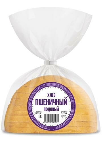 Хлеб пшеничный подовый Дарница половинка в нарезке 350 г