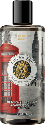 

Шампунь Planeta Organica Soul & Travel London Sky, For Men 300 мл