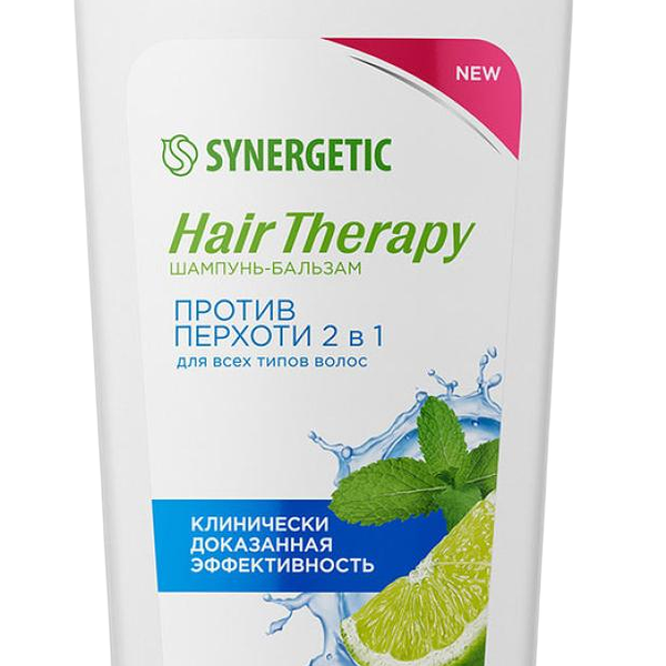 Шампунь-бальзам для волос Synergetic Против перхоти