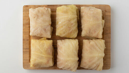 Голубцы с куриным мясом замороженные, вес