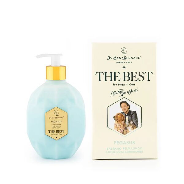 Кондиционер для длинной шерсти кошек и собак ISB THE BEST LINE AQUARIUS The Best line с экстрактом мальвы 500 мл