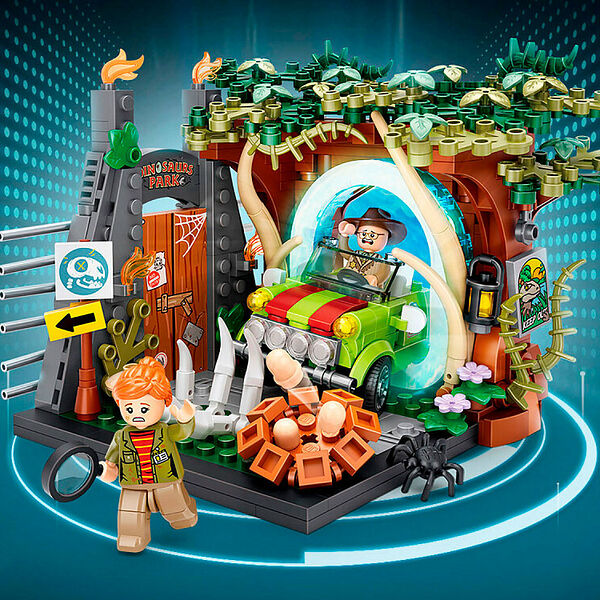 Конструктор LOZ 1750_MK Конструктор Телепорт в джунгли