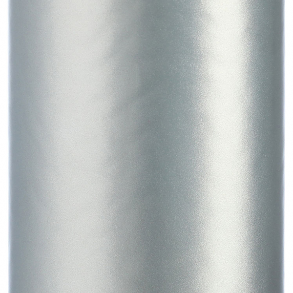 Свеча Bartek Metallic колонна серебро, 7х15 см