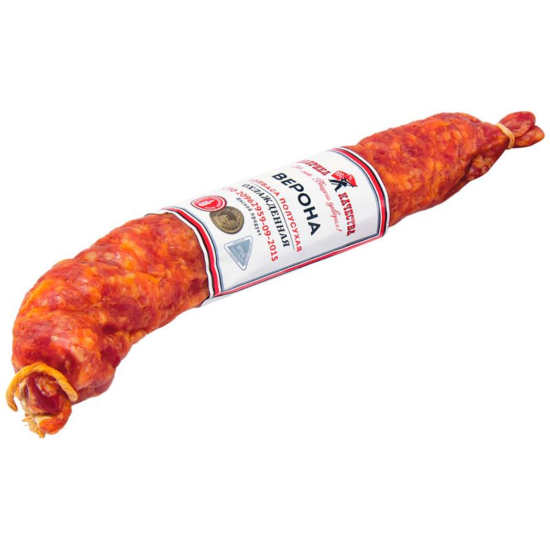 

Колбаса сыровяленая Фабрика качества Верона полусухая, вес