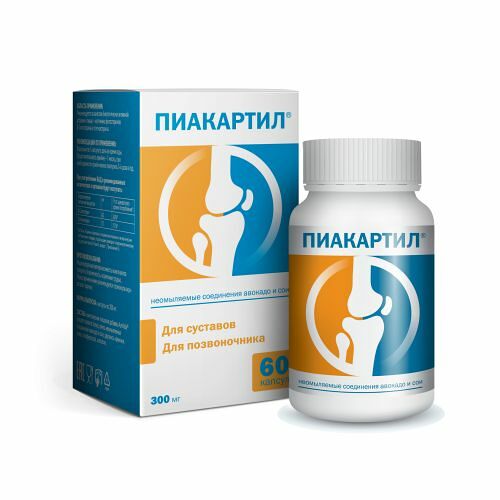 Пиакартил капсулы 300 мг 60 шт