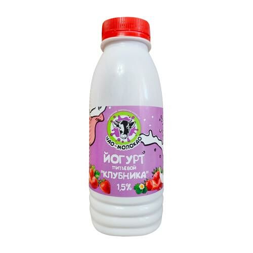 Йогурт питьевой Чао-Молокао Клубника